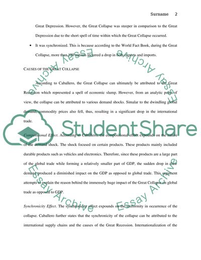 Mexico: The Great Trade Collapse