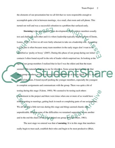 Nursing - team working for presentation paper