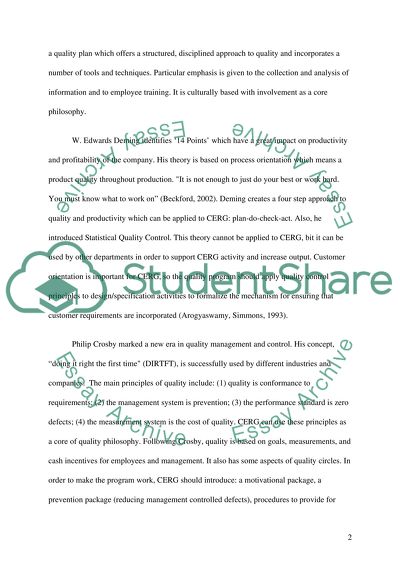 Central Engineering and Research Group (CERG)