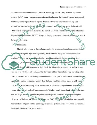 Technologies and Predictions