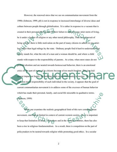 The Spirit of Community