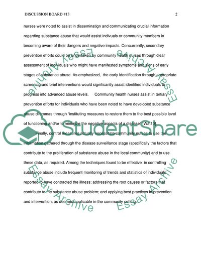 The Definition of Substance Abuse