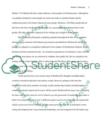 History:Niccolo Machiavelli