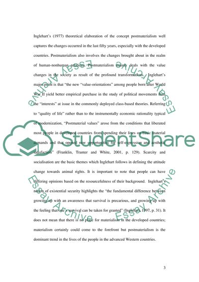 Rights for the Non-human Animals