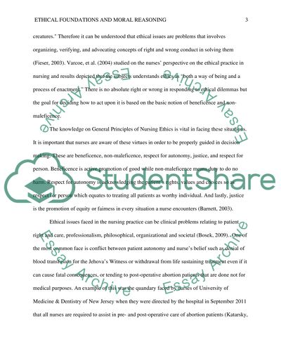 Ethical Foundations and Moral Reasoning