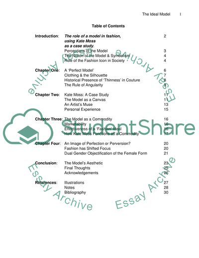 The Role of a Model in Fashion