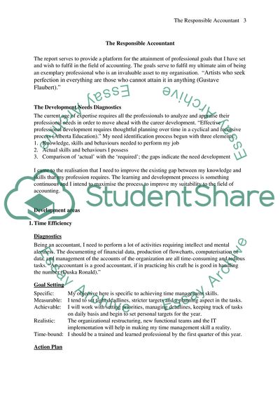 The responsible accountant