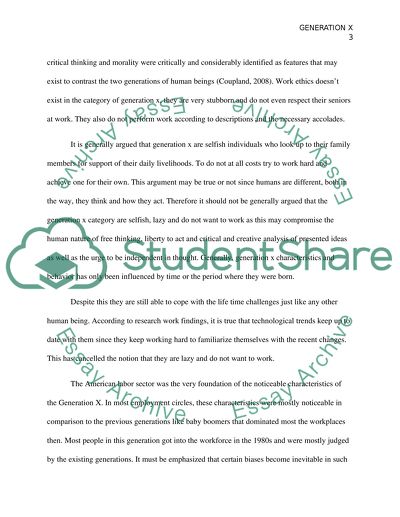 Why Are The Generation X Negatively Described