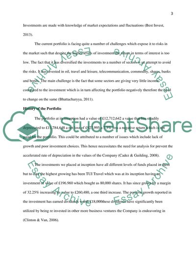 Risk Management and Investment