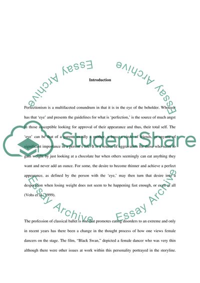 Self-Image and Eating Disorders Among Young Adults