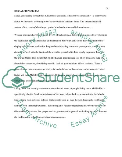 Information Society in the Kingdom of Saudi Arabia