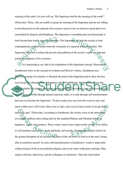 The Superman and the Misunderstanding of the Message