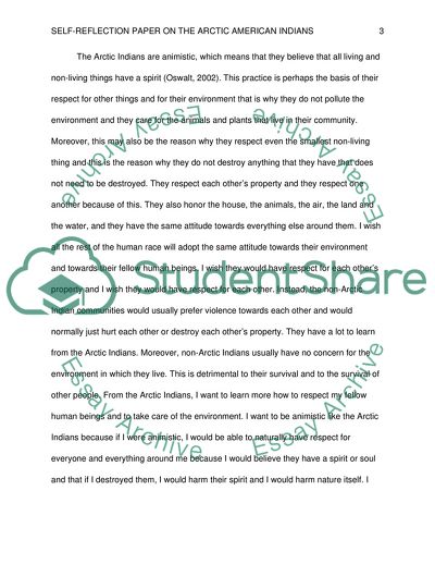 Life of Arctic American Indians