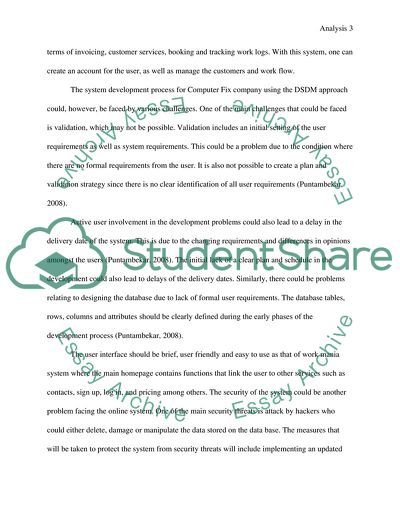 Solution for Computer Fix Company