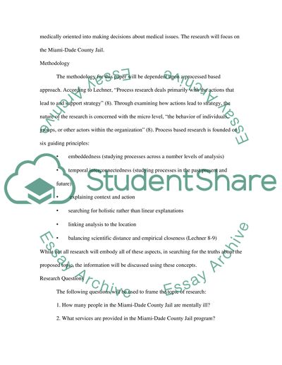 People in Jails with Mental Illness