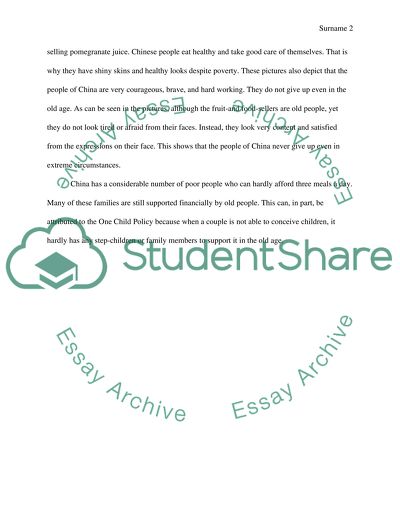 Photography statement or Proposal