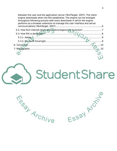 Rich Internet Applications Development