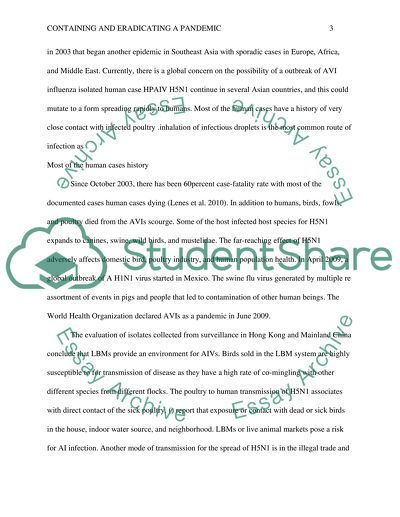 Containing and Eradicating a Pandemic