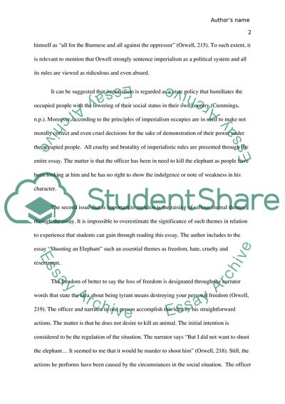 George Orwells Articles Is Good for College Students