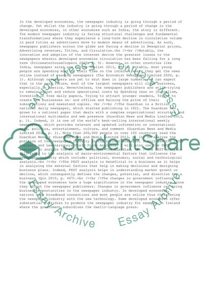 Newspaper Industry System