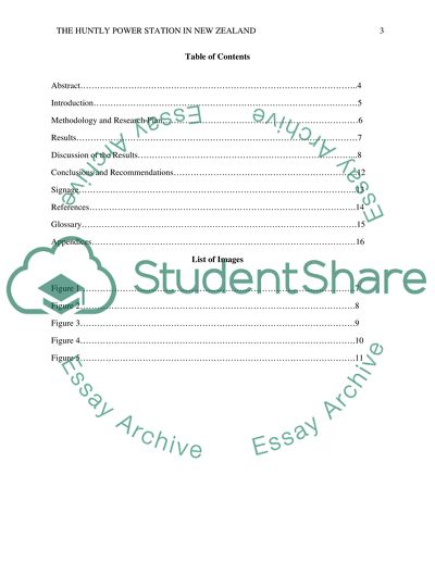 The Huntely Power Station In New Zealand