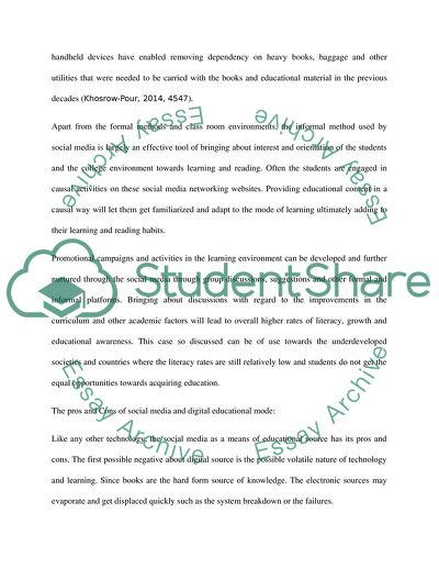 Influence of Technology on the Main Areas