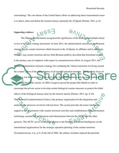 The Aspect of terrorism as a Transnational Threat