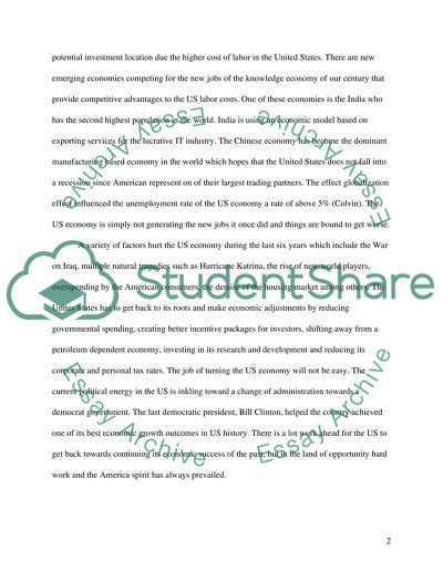 A Critical Analysis of the Potential Recession in the United States