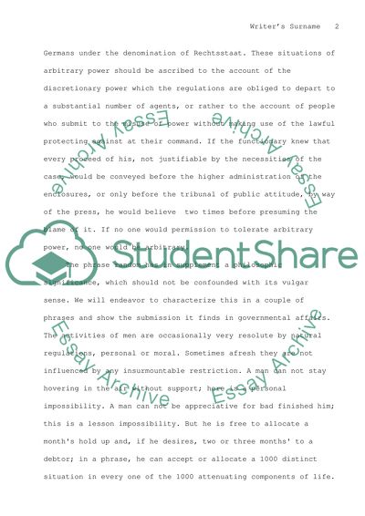 The UK Bill of Rights