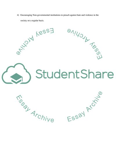 Hate in the society in the name of God