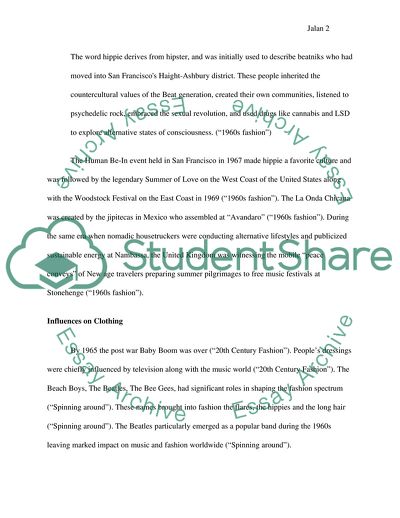 The Ideas of Fashion within the Cultural and Social Influences