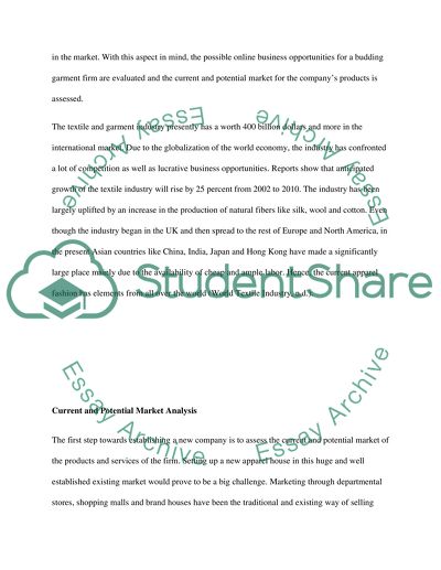 Online business opportunity