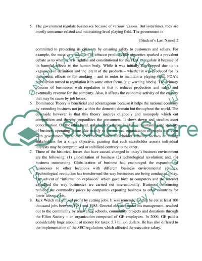 Social change Questions