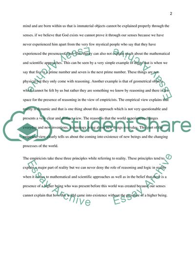 A Primary Role of Senses in Knowledge