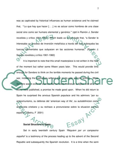 Rquiem por un campesino espaol