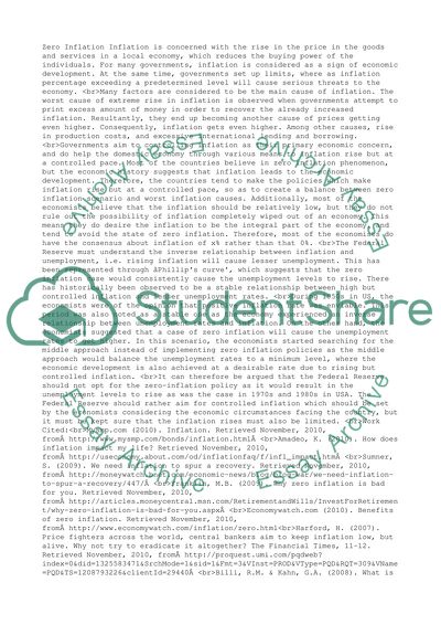 Inflation and Monetary Policy