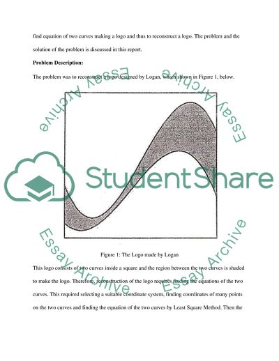 Math Portfolio: Logo Reconstruction