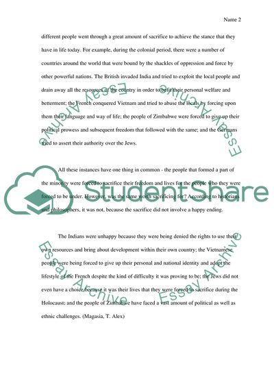 Is the Sacrifice Worth It