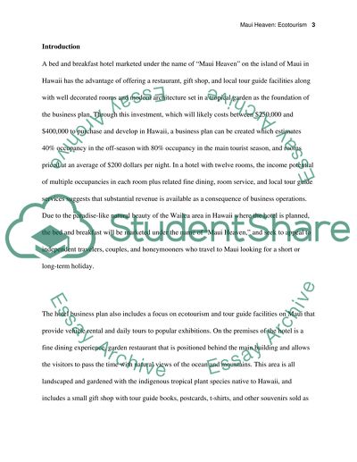 A Tropical Bed and Breakfast Hotel in Hawaii