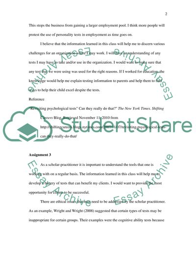 The Standardized Testing