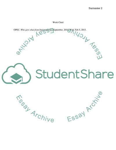 Who Gets What From Imported Oil