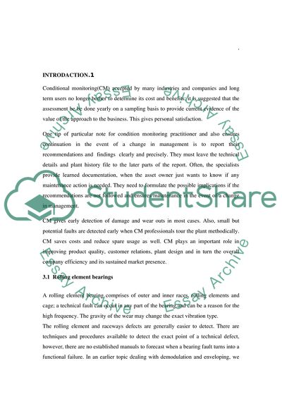 Bearing as the Main Part in the Majority of Machines