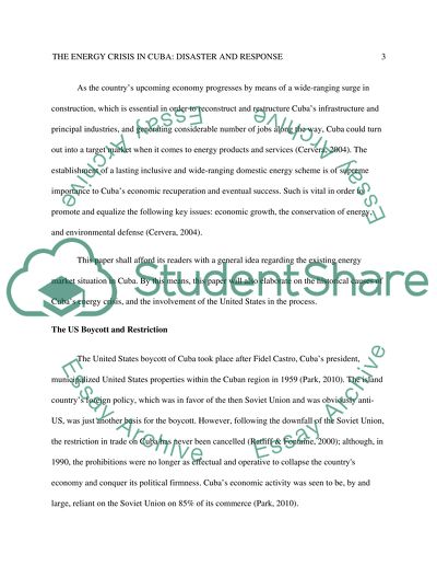 Problem Statement - (Cuba)