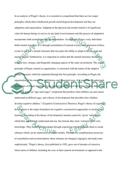 Psychological Theories in Education