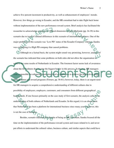 Intercultural Organizational Management