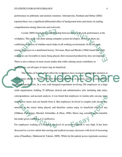 Sound Project Statistics