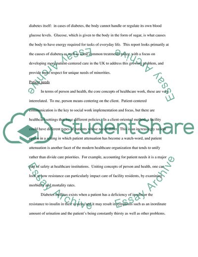Diabetes Disease in the UK