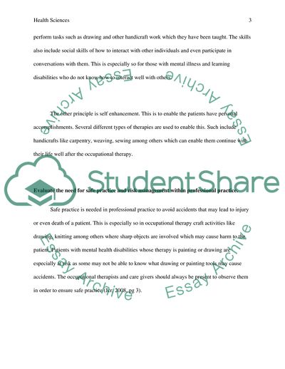 Skills for Practice in Occupational Therapy