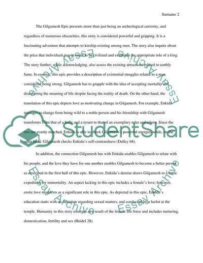 The archaeology of The Epic of Gilgamesh