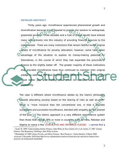 The Effectiveness of the Microfinance Scheme as Both Poverty Alleviation